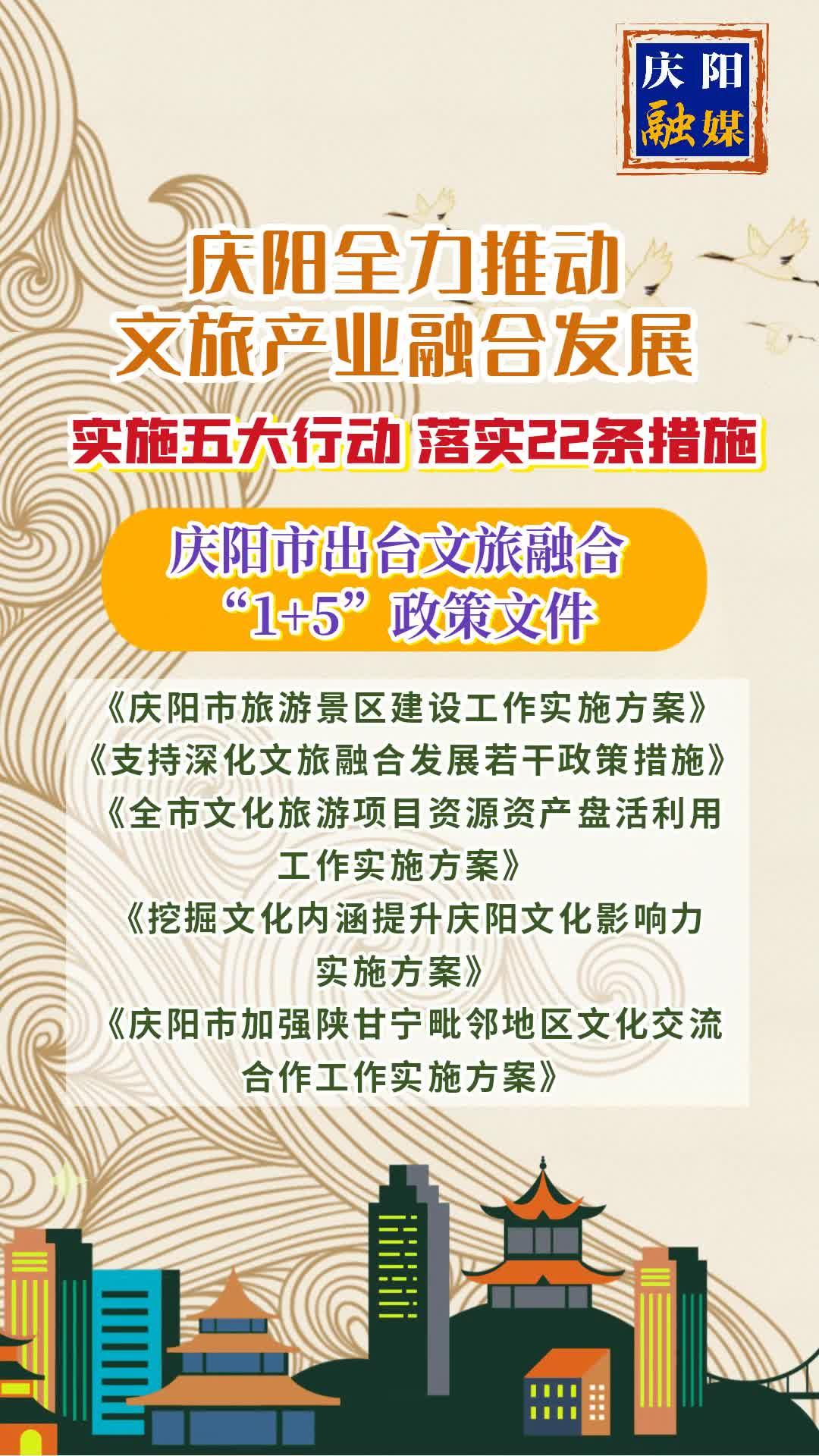 《中共慶陽(yáng)市委 慶陽(yáng)市人民政府關(guān)于深化文旅融合加快文化旅游產(chǎn)業(yè)高質(zhì)量發(fā)展的意見(jiàn)》