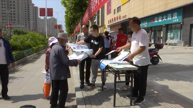 合水縣開展第36個“國際禁毒日”集中宣傳活動