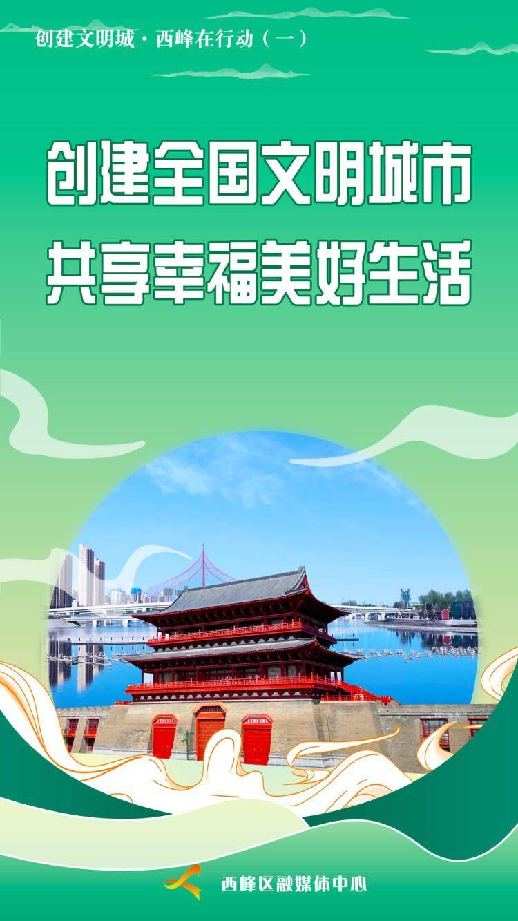 【創(chuàng)建文明城·西峰在行動】微海報丨創(chuàng)建全國文明城市 共享幸福美好生活