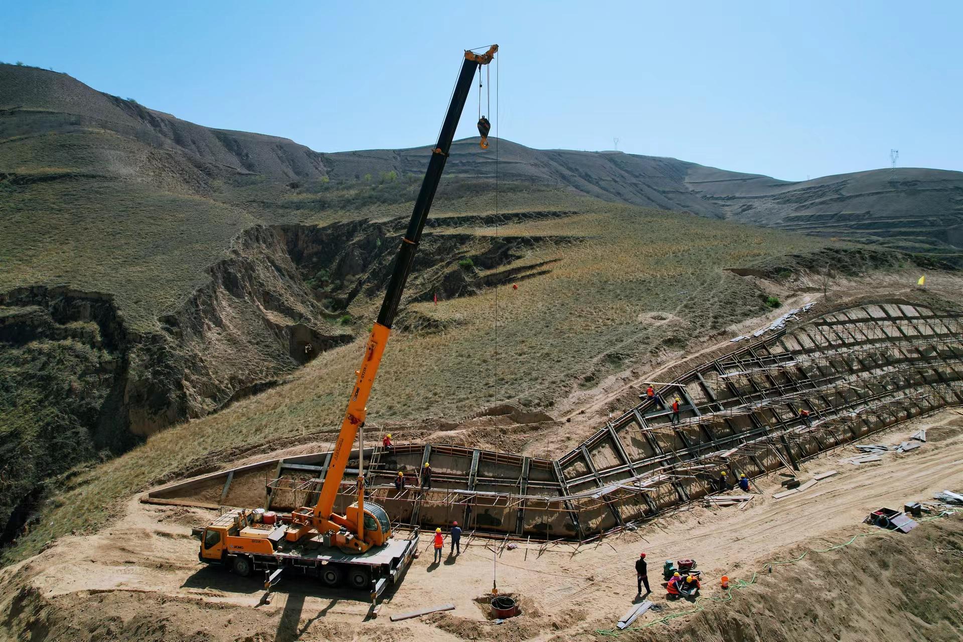 環(huán)縣：劉園子煤礦礦井疏干水綜合利用項目全面開工建設